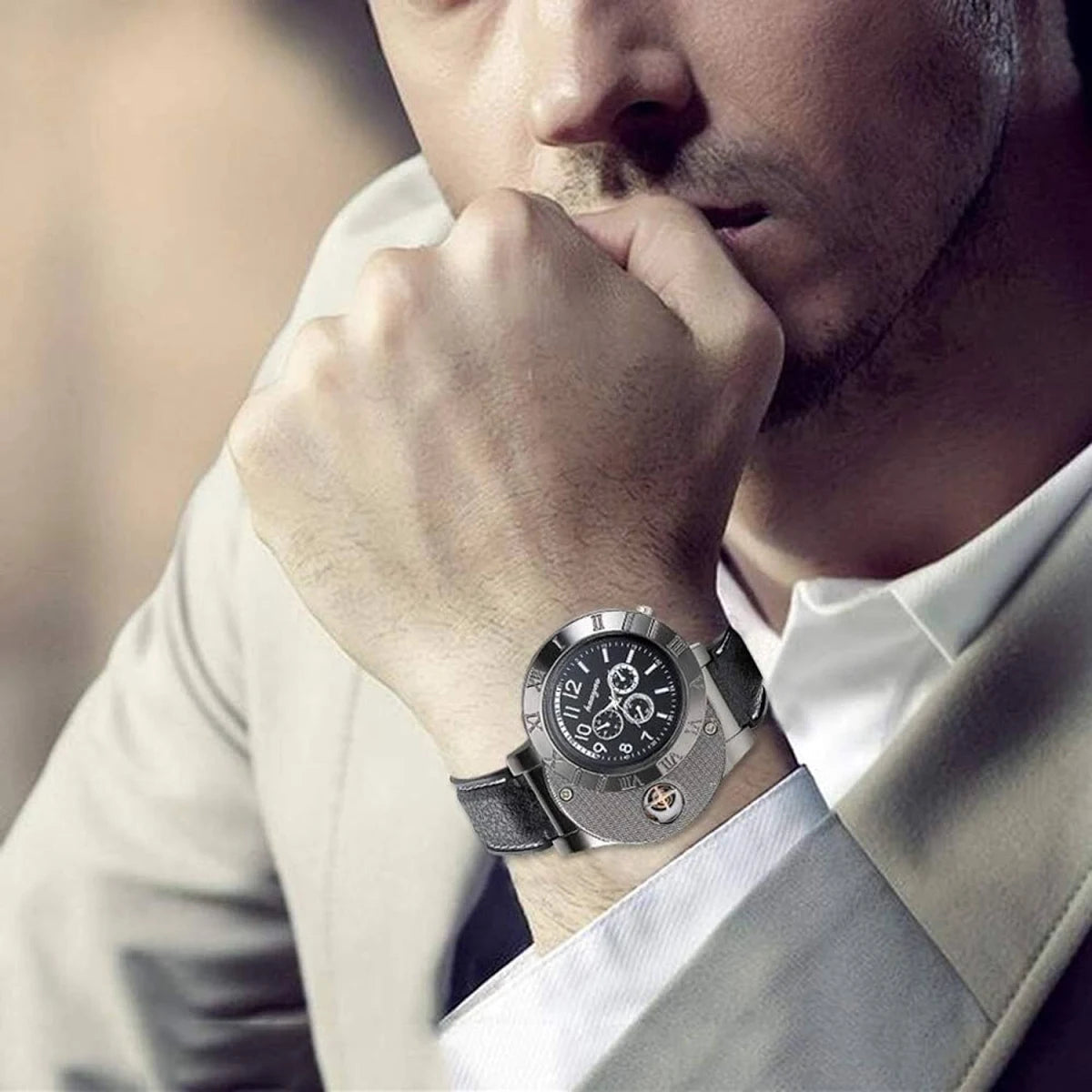 Zarry Flameless Wrist Lighter Watch ESCARIA