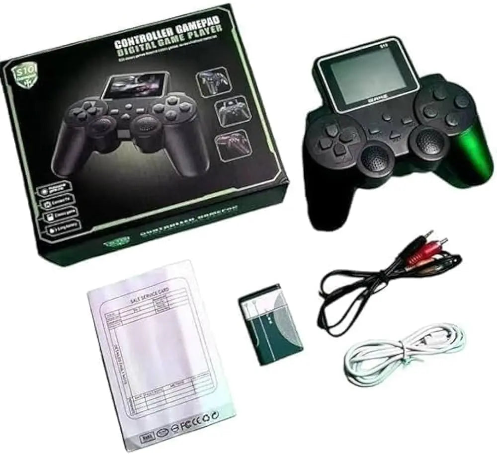 DXP S10 Handheld Game Console for Kids 520 Retro Video Games Classic Rechargeable Console with TV Support Kids Video Game Set Pocket Gamer Experience Includes Mario Game De rêve