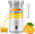 Electric Citrus Juicer, Rechargeable Juicer Machine with USB Cable and Cleaning Brush Superiorshoppy