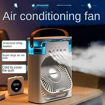 Portable Air cooler Table fan with humidifier Superiorshoppy