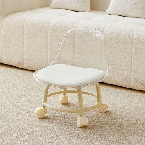 Acrylic 360° Rotatable Transparent Chair Superiorshoppy