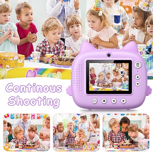 Kids Camera Instant Print & 2.5K Digital Video Instant Print Camera for Kids Superiorshoppy