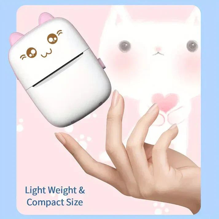 Mini Portable Thermal Printer Wireless Bluetooth Printer Superiorshoppy