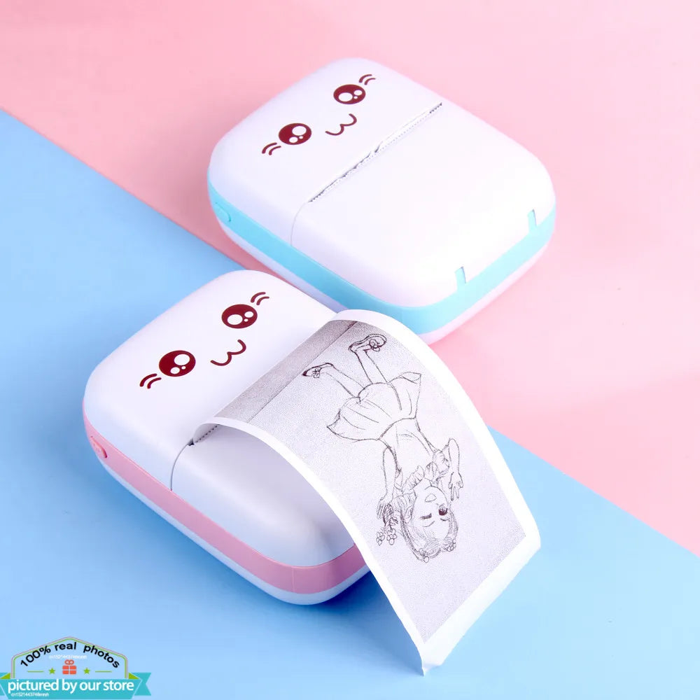 Mini Portable Thermal Printer Wireless Bluetooth Printer Superiorshoppy
