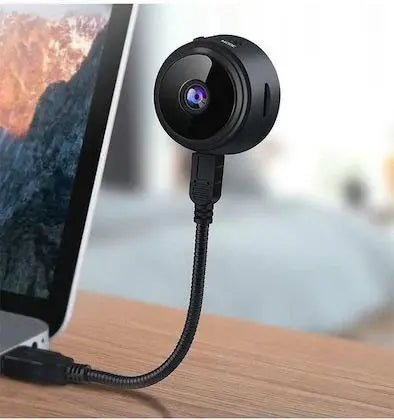 AB SmartEye Mini Wireless WiFi Security Camera | HD 1080p Indoor Video Recorder with Low Light Vision | Portable & Magnetic | Home, Office, and Baby Monitor De rêve