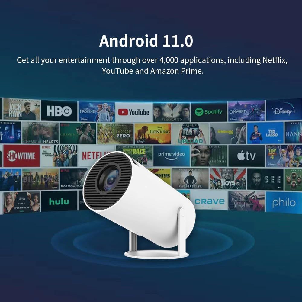 Andriod 5G Wifi Projector 4k mixtocart