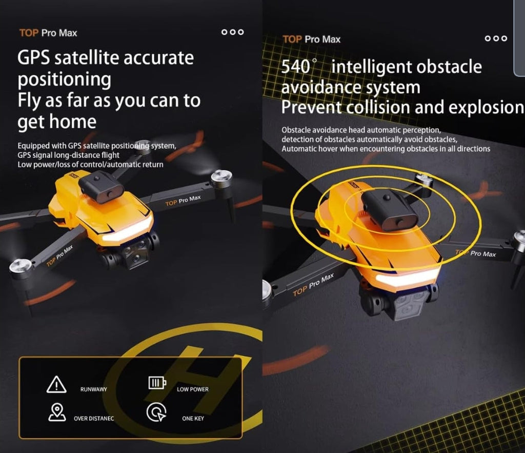 Pro-Grade 4K Drone with Brushless Motors mixtocart
