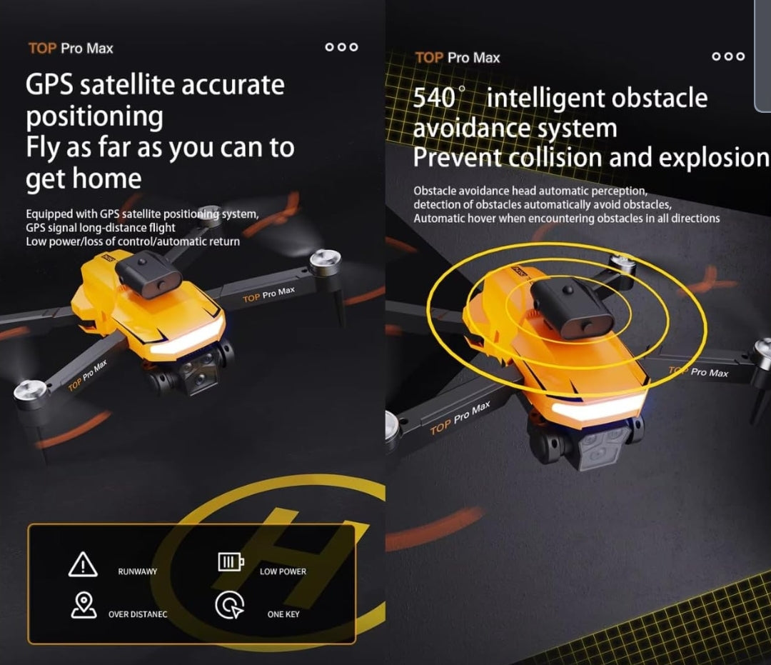 Pro-Grade 4K Drone with Brushless Motors mixtocart