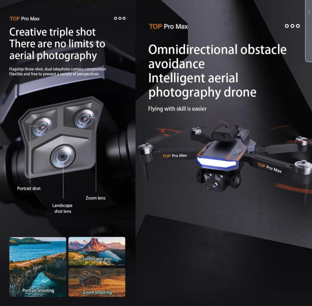 Pro-Grade 4K Drone with Brushless Motors mixtocart