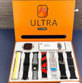 HL STRIKES 7 in 1 combo ultra smart watch T800 silver smart watch mixtocart