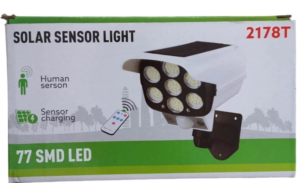 Remote Control Human Sensor Spotlight Garden lamp Solar Light Set mixtocart