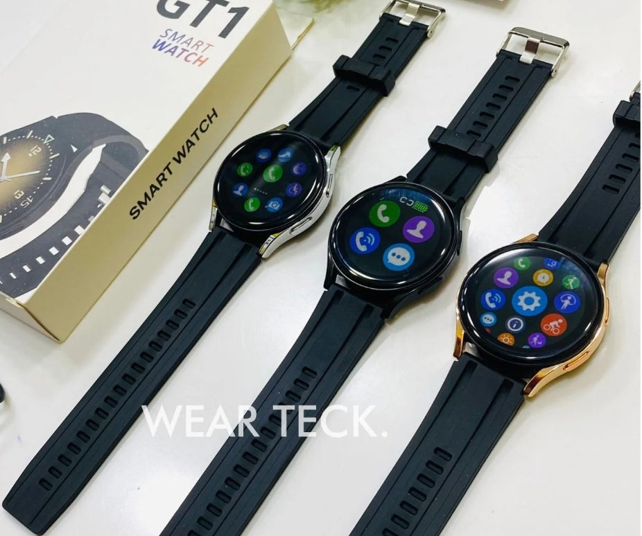 GT1 Round Dial Bluetooth Calling Smart Watch - mixtocart