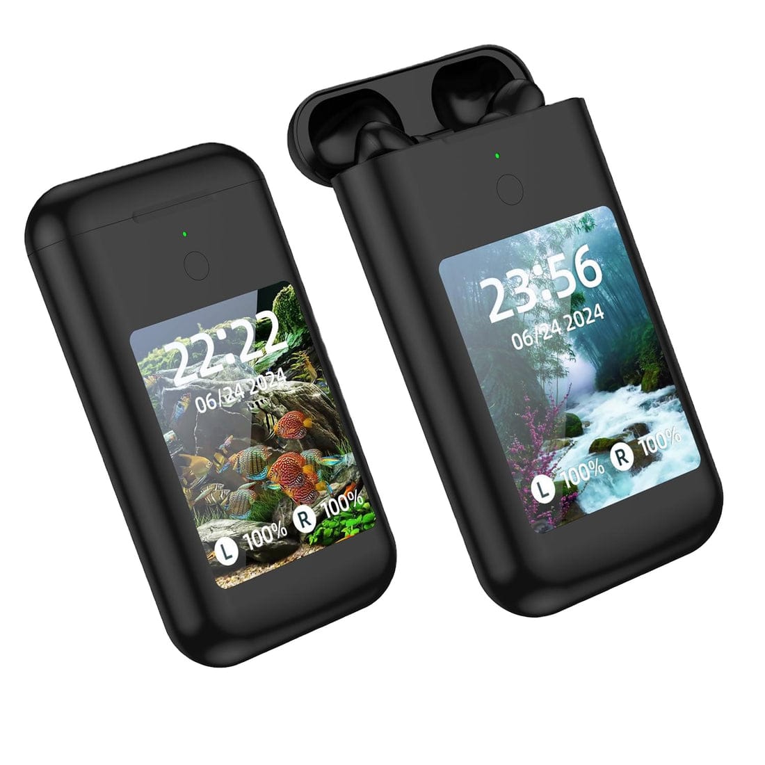 TF20 MULTIPURPOSE POWERBANK WITH AIRPODS AND DISPLAY Superiorshoppy