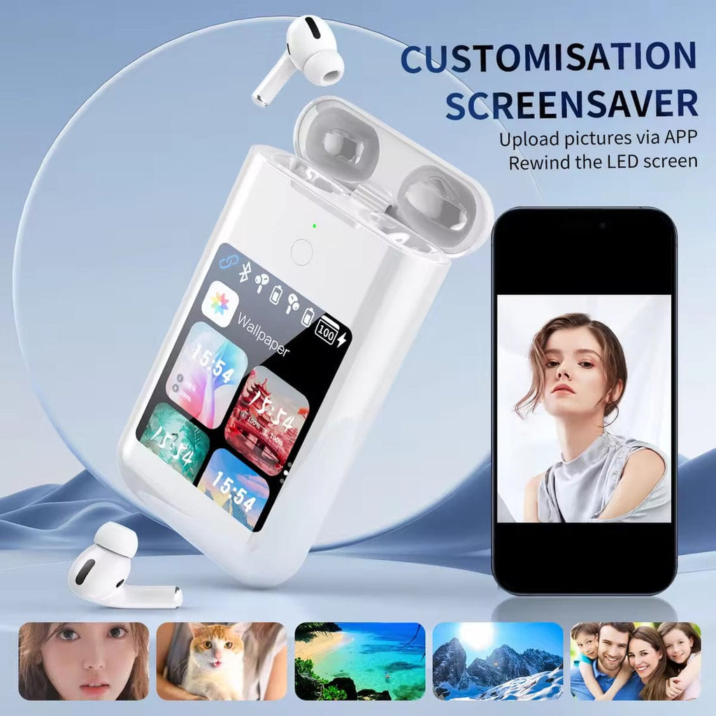 TF20 MULTIPURPOSE POWERBANK WITH AIRPODS AND DISPLAY Superiorshoppy