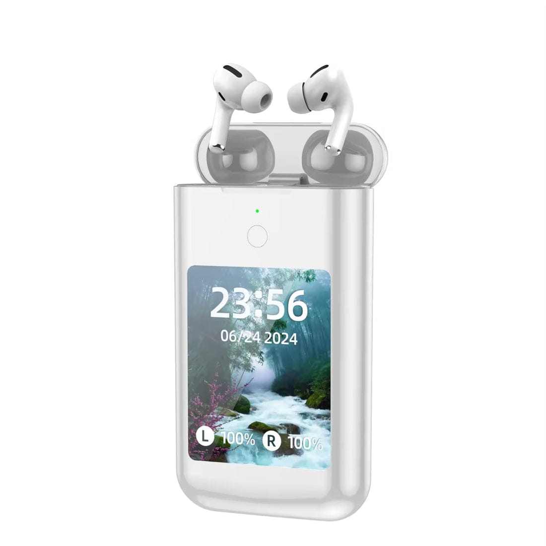 TF20 MULTIPURPOSE POWERBANK WITH AIRPODS AND DISPLAY Superiorshoppy