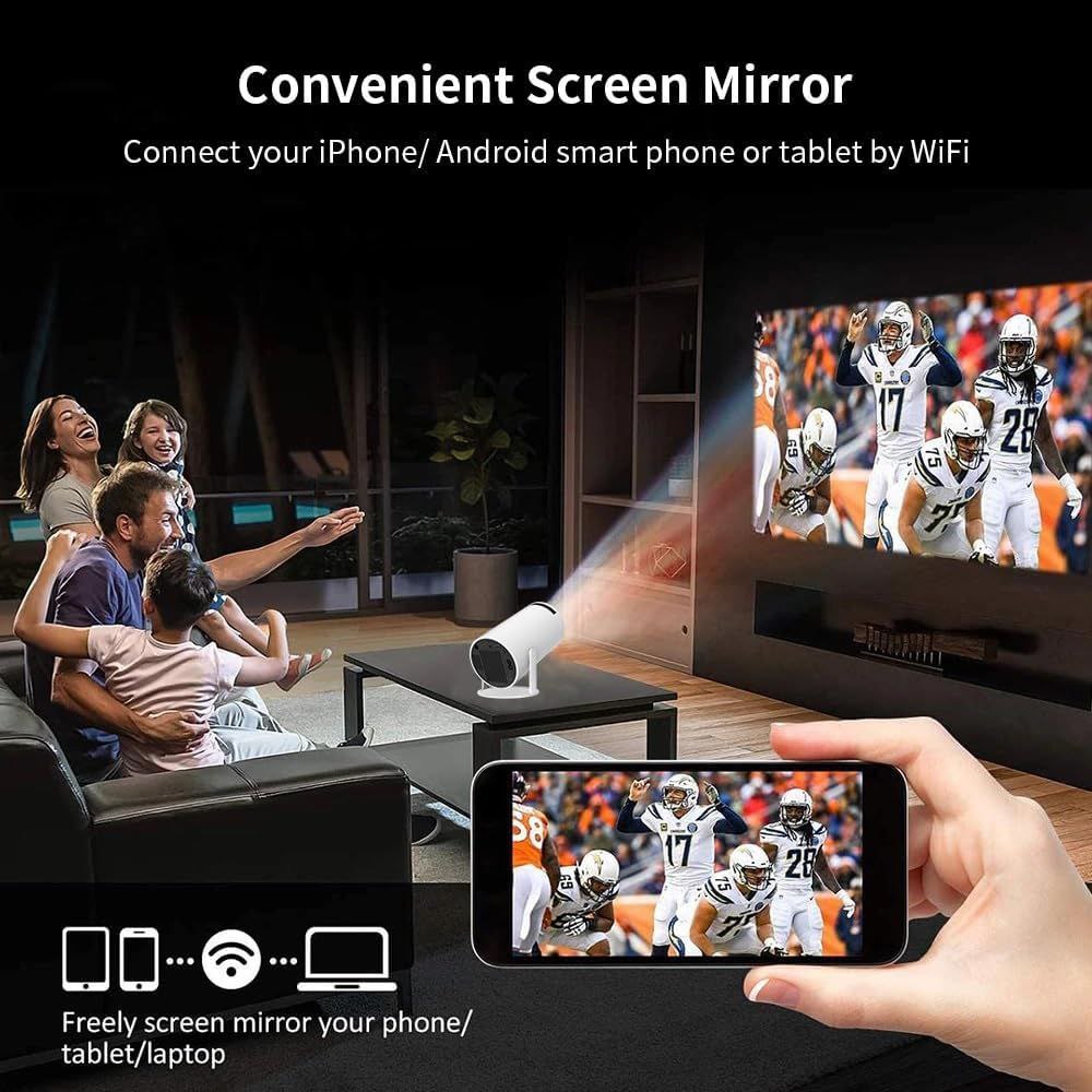 ANDROID 5G WIFI HOME PROJECTOR 4k mixtocart