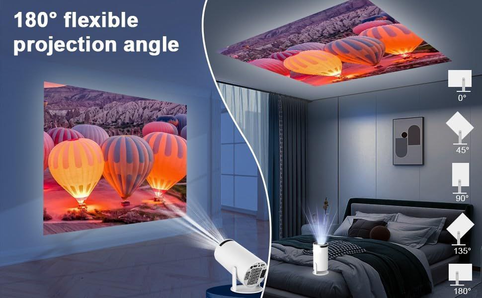 Andriod 5G Wifi Projector 4k mixtocart