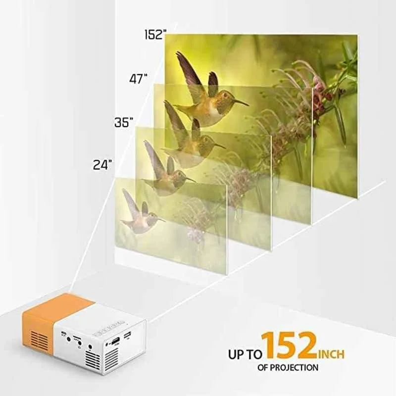 Portable Mini Home Theater LED Projector Superiorshoppy