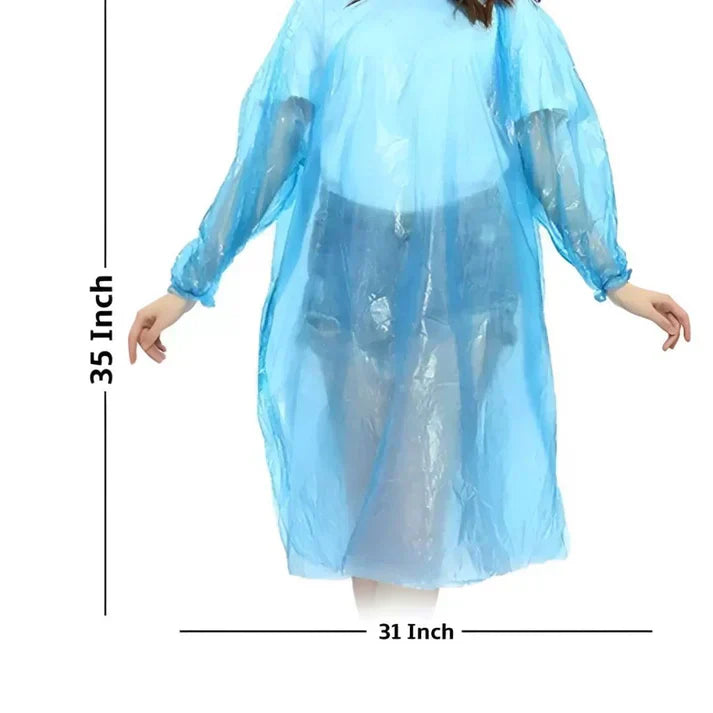 Unisex Disposable Rain Card for Emergency Use Waterproof Rain with Smallest Pocket Size (pack of 5) Superiorshoppy