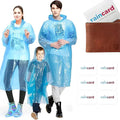 Unisex Disposable Rain Card for Emergency Use Waterproof Rain with Smallest Pocket Size (pack of 5) Superiorshoppy