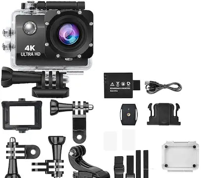4K Sports Action Camera with Optical 16MP High Resolution with Wi-Fi Superiorshoppy