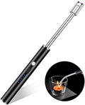 Electric Rechargeable Gas Lighter/Plasma Lighter Flameless Windproof USB Lighter 360 Deg Flexible Neck Arc Lighter for Kitchen, Pooja Room, Barbecue, Candles, Gas Stove, BBQ, Fireworks (Silver) De rêve